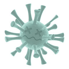 Die virus object transparent