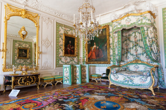 Impressive Interior Of Versailles Palace, France