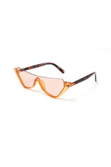 creative sunglasses on white background