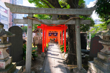 東京都墨田区 錦糸公園、千種稲荷神社