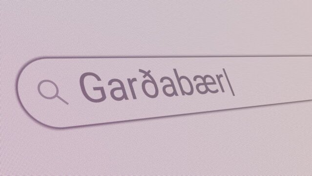 Search Bar Garoabaer 
Close Up Single Line Typing Text Box Layout Web Database Browser Engine Concept