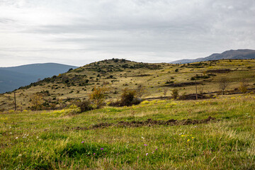 Obraz premium Mountain, autumn, Cerdanya