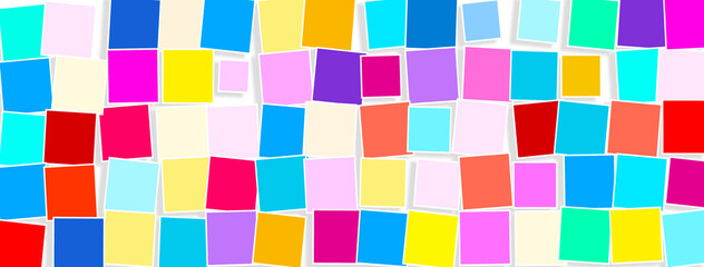 pattern with colorful squares