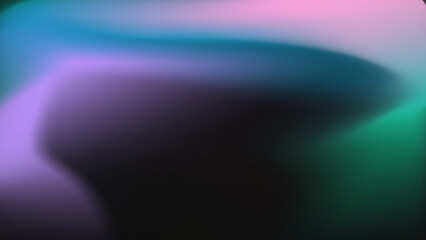 Abstract gradient fluid blur background with grainy texture and colorful rainbow gradient. Modern wallpaper design for social media, idol poster, banner, flyer.