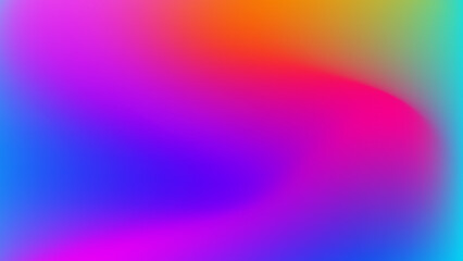 Abstract gradient fluid blur background with grainy texture and colorful rainbow gradient. Modern wallpaper design for social media, idol poster, banner, flyer.