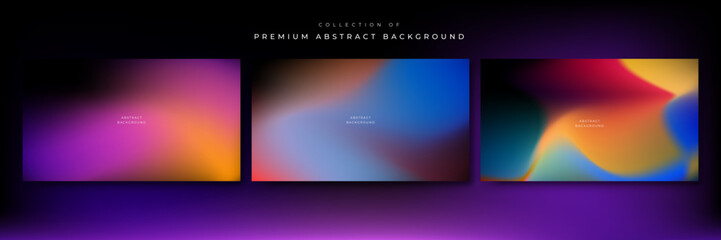 Abstract gradient background with grainy texture