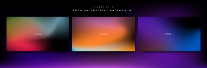 Abstract gradient background with grainy texture
