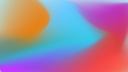 Glittering gradient background with hologram effect and magic lights. Holographic abstract fantasy backdrop with fairy sparkles, gold stars and festive blur