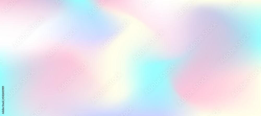 Poster abstract iridescent sky pastel rainbow gradient background. innovation modern background design for 