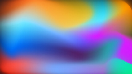 Colorful holographic gradient background design