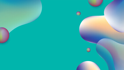 Abstract blurred gradient background with grainy texture vector.