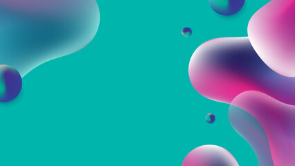 Abstract blurred gradient background with grainy texture vector.
