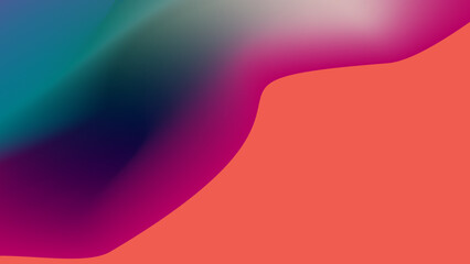 Abstract blurred gradient background with grainy texture vector.