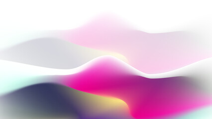 Abstract blurred gradient background with grainy texture vector.