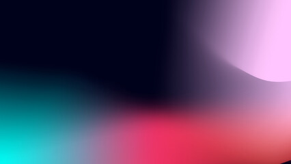 Blurred backgrounds set with modern abstract blurred color gradient patterns. Smooth templates collection for brochures, posters, banners, flyers and cards. Vector illustration.