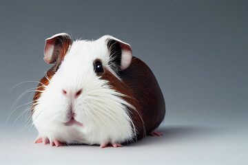 Cute Guinea Pig Sitting Studio