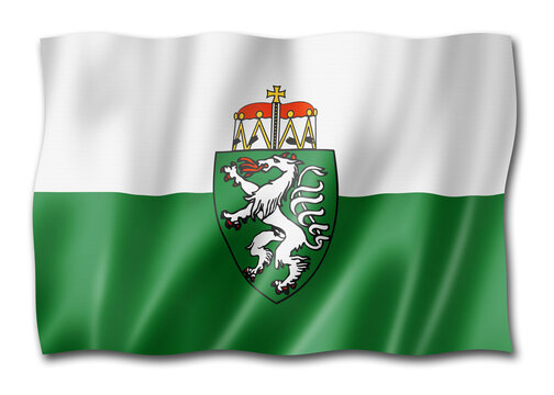 Styria Land flag, Austria