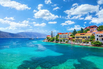 Fiskardo village, Kefalonia island