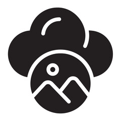 image glyph icon