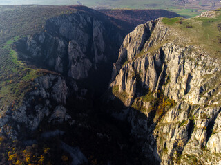 Landscape from the Turda gorges - Romania