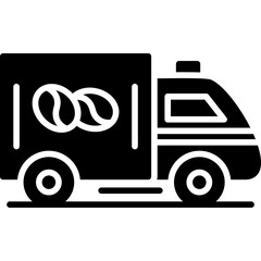 Coffee Truck Icon