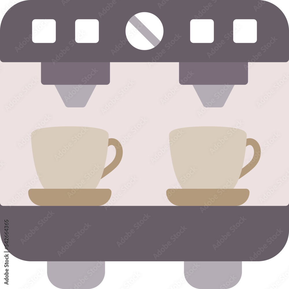 Canvas Prints coffee machine icon