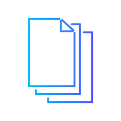 list gradient icon