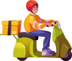 Scooter courier