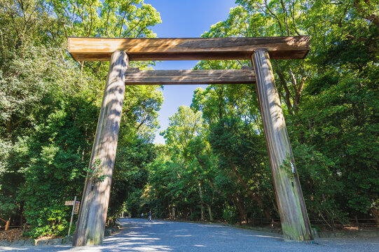名古屋　熱田神宮　正門（南門）