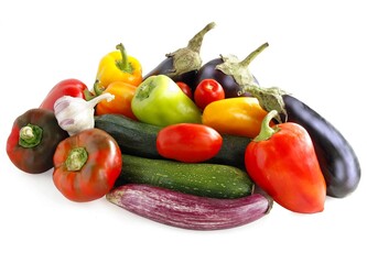 various multicolor vegetables for prepare salads or cooking vegetarian meals