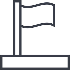 Flag Vector Icon