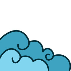 Cloud Illustration Corner (3)