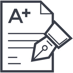 Writing Vector Icon
