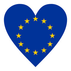 I love Europe transparent PNG