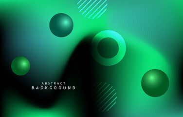 Abstract web design landing page concept fluid background