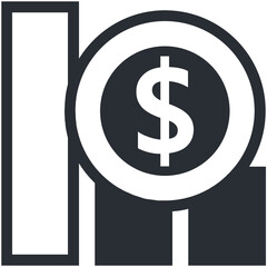 Business Chart Vector Icon