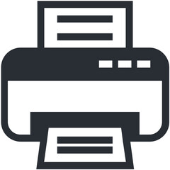 Printer Vector Icon