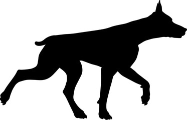 Dog Silhouette Pet Animal