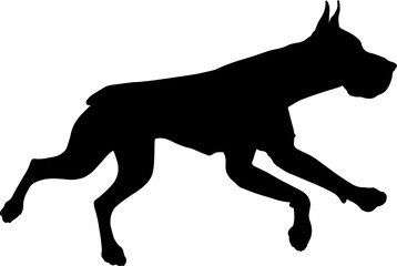 Dog Silhouette Pet Animal