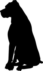 Dog Silhouette Pet Animal