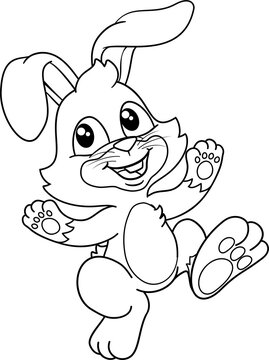 recommend clip art: Easter Bunny Rabbit Cartoon