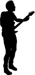 Musician Guitarist Silhouette