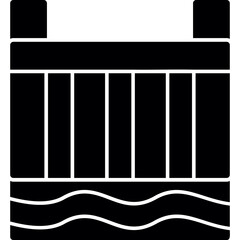 Hydro Power Plant Icon