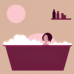 Bathroom illustration