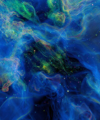 Fototapeta na wymiar realistic space galaxy background