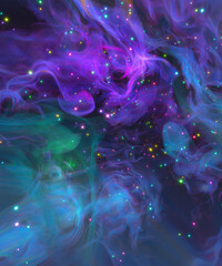 abstract space galaxy background