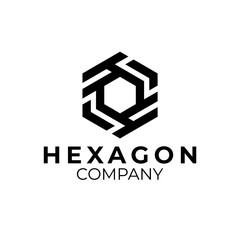Abstract Cube Box Hexagon Logo Design Inspiration