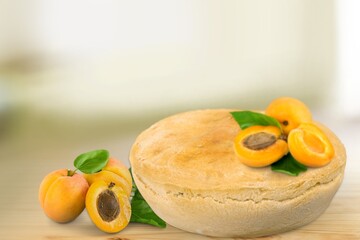 Tasty fresh homemade pie dessert