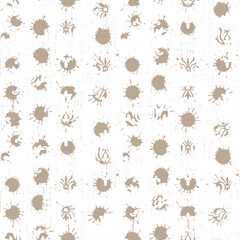 Contemporary printable seamless pattern abstract line, shapes with creative hand drawn composition. Trendy minimalist monochrome zone wavy stripe positive or negative design for shoe wear, shirt, rug