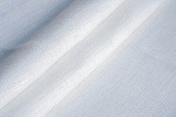 Natural linen fabric texture. Linen pattern texture background